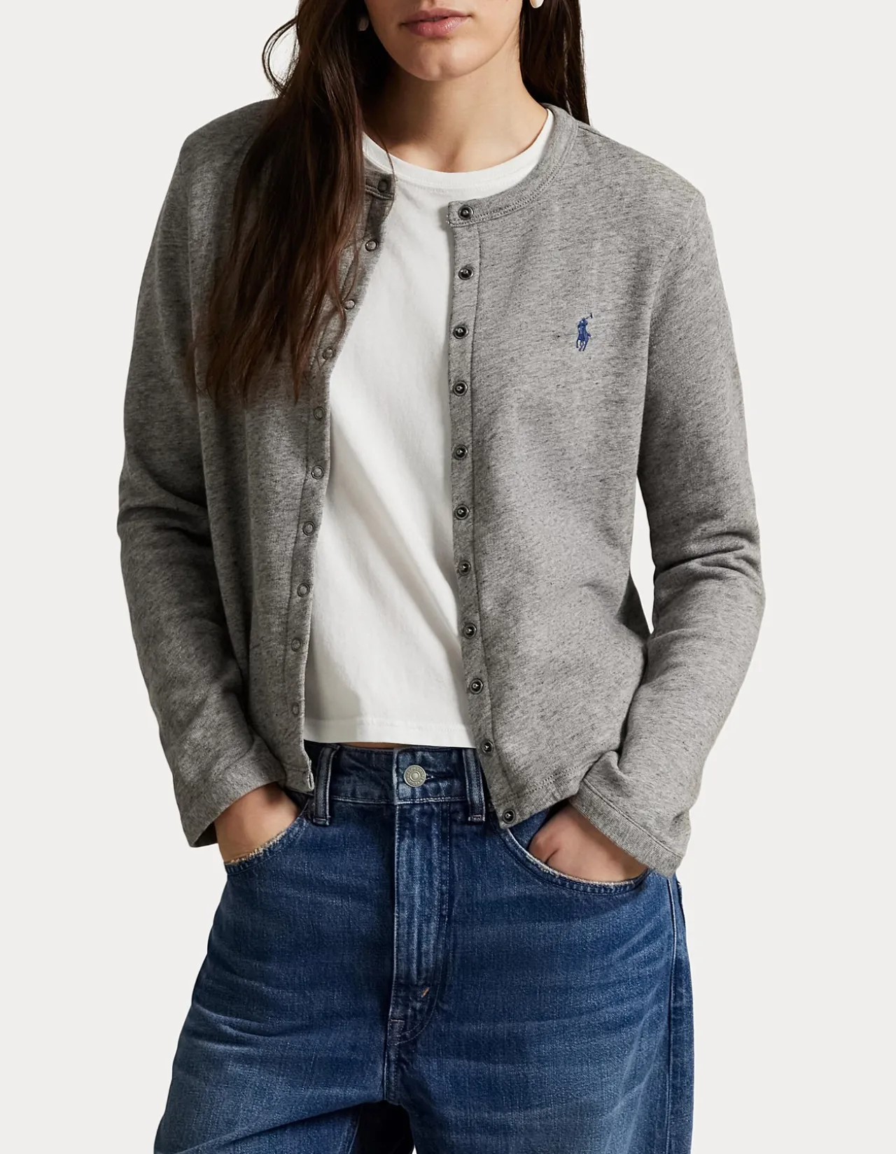 FRENCH TERRY CARDIGAN