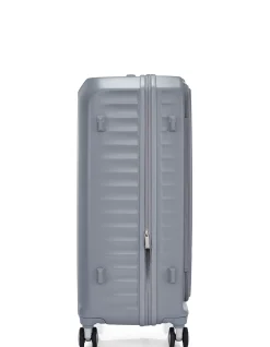 Frontec 75cm Expandable Large Suitcase Cool Grey