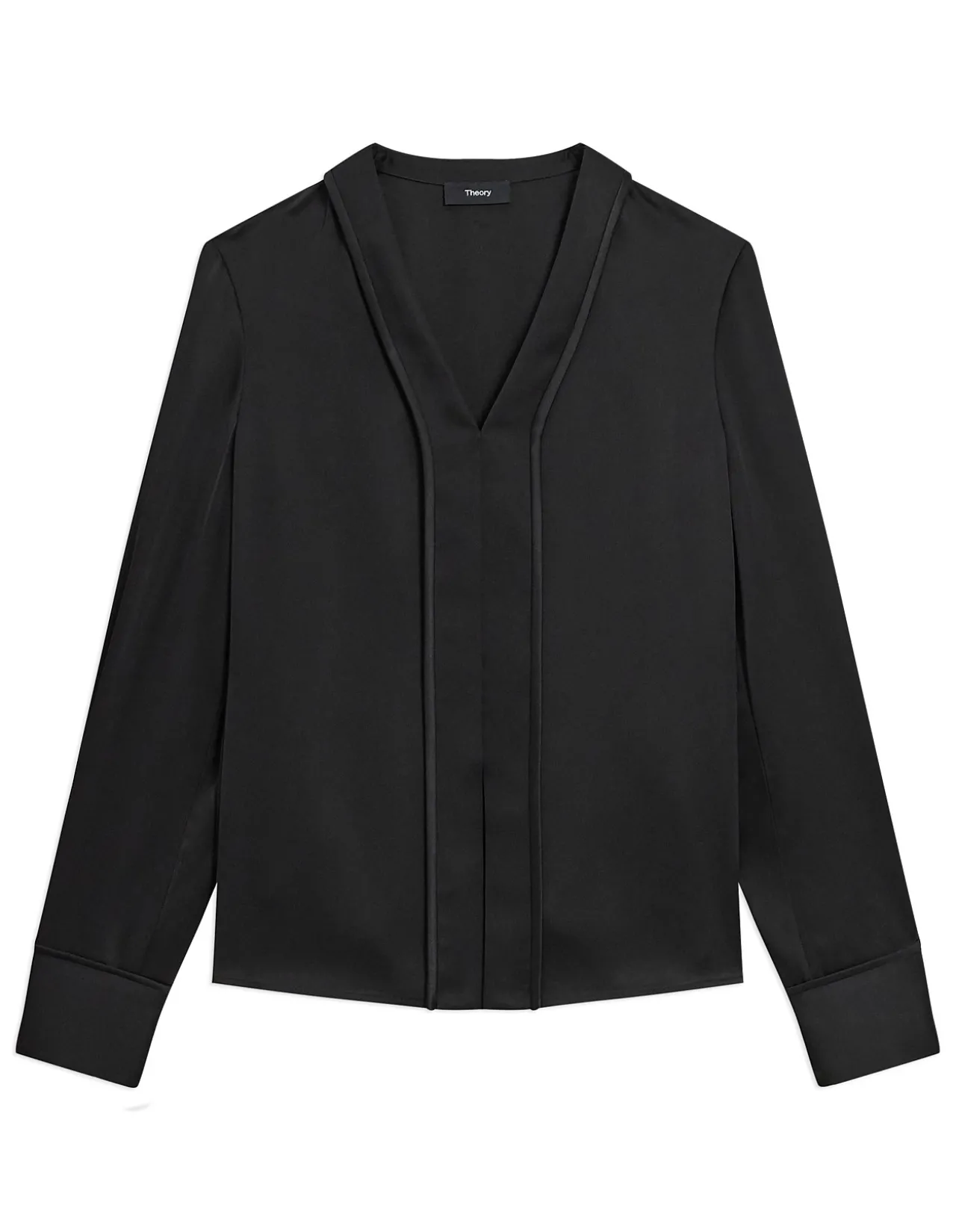 Front Seam Blouse in Satin