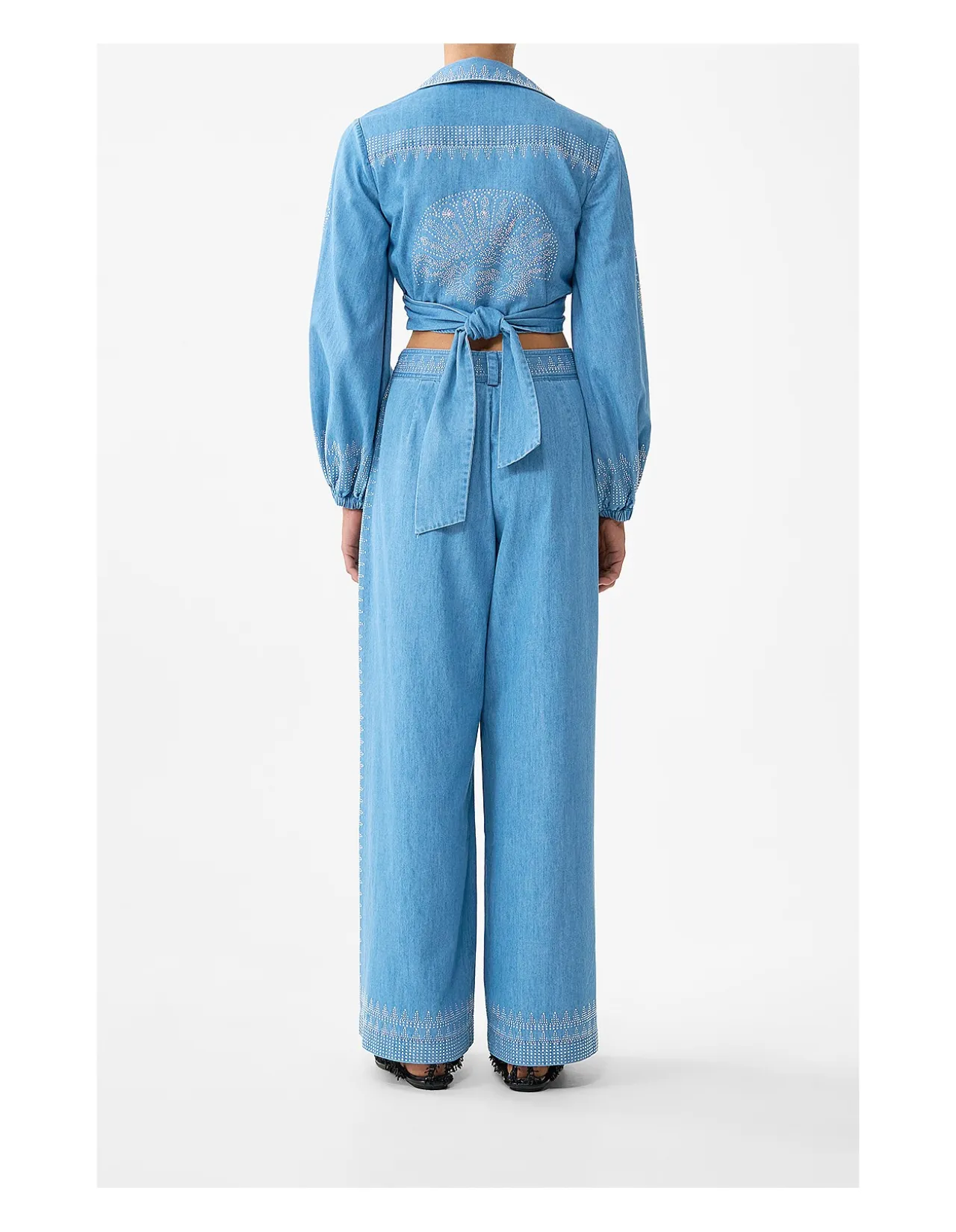 FULL LENGTH WIDE LEG TROUSER