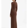 GABRIANA LONG SLEEVE MIDI DRESS