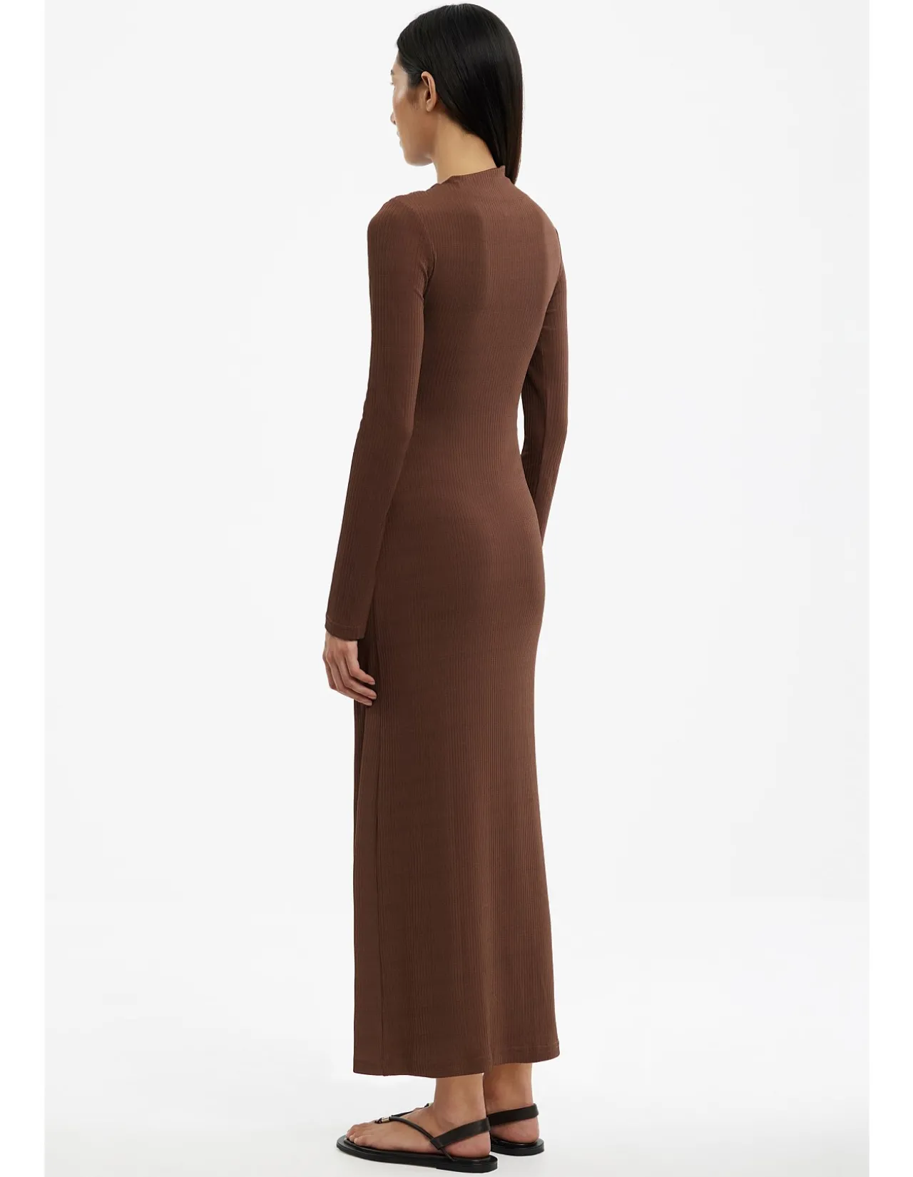 GABRIANA LONG SLEEVE MIDI DRESS