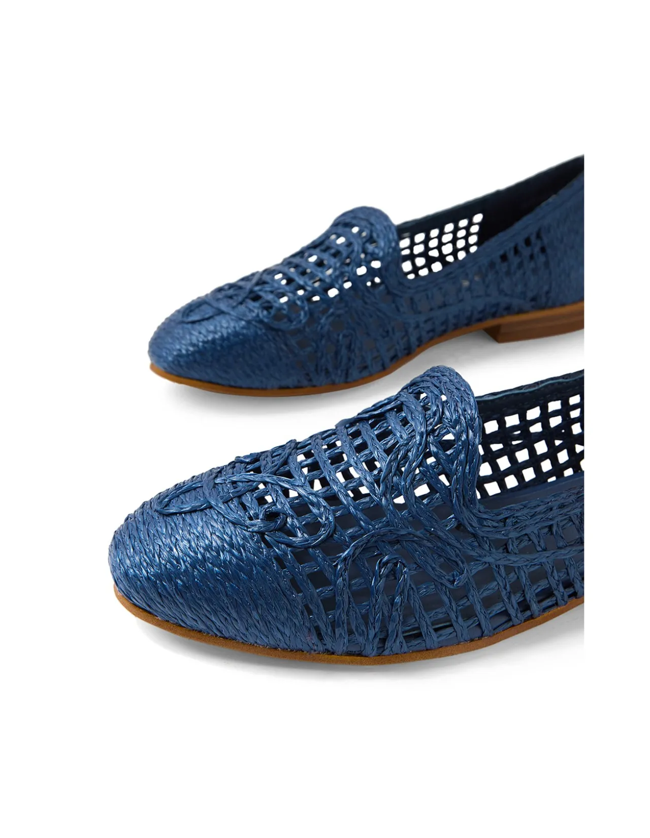 Gabriela Woven Raffia Summer Loafers