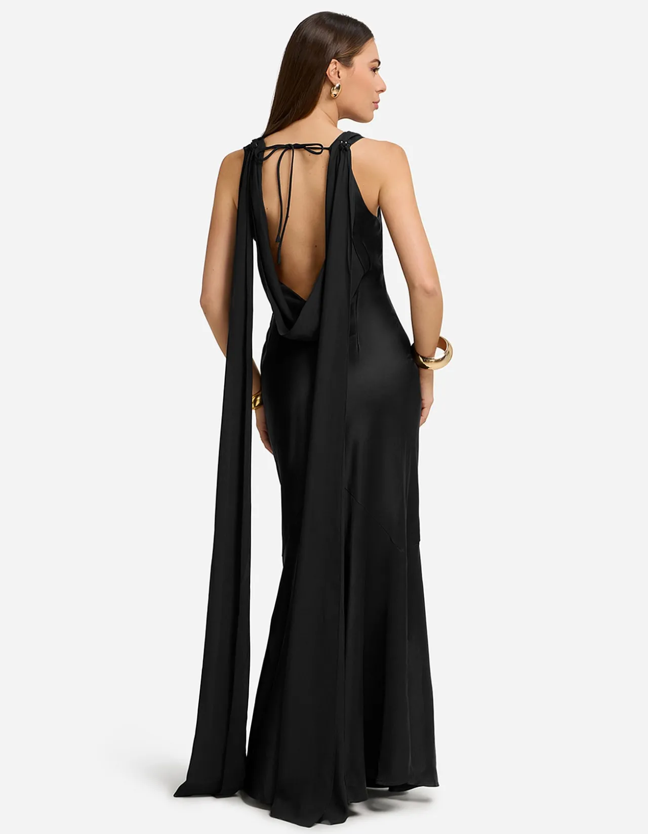 GABRIELLA COWL MAXI DRESS