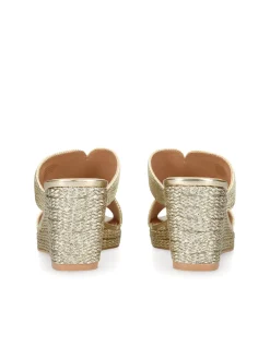 Gala Wedge 70 Leather Mule Sandal