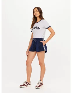 Galaxia Sparkle Stripe Running Shorts