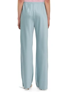 GALE SATIN MID RISE BIAS PANT