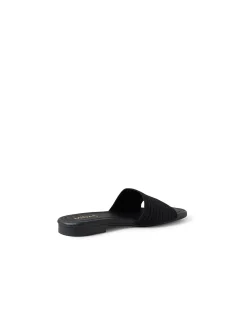 Gambol Textured Strap Flat Sandals