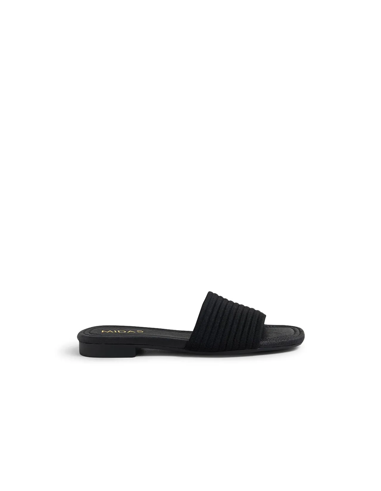 Gambol Textured Strap Flat Sandals