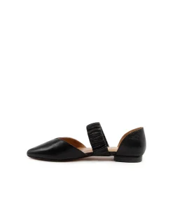 Garfield Elastic Arch Strap Pointed Flats