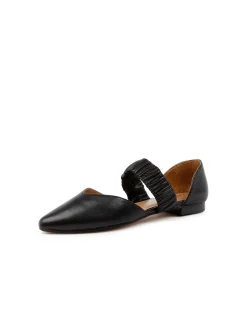 Garfield Elastic Arch Strap Pointed Flats