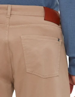 GARMENT DYED TWILL COMFORT PANTS