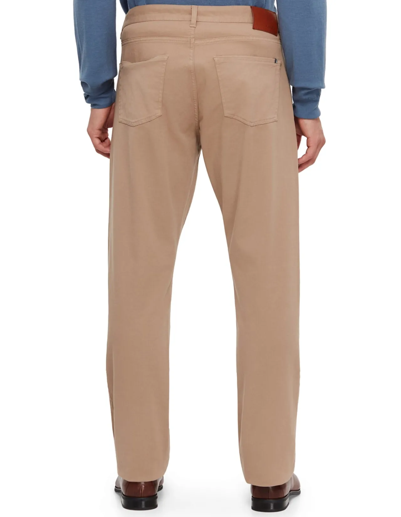 GARMENT DYED TWILL COMFORT PANTS