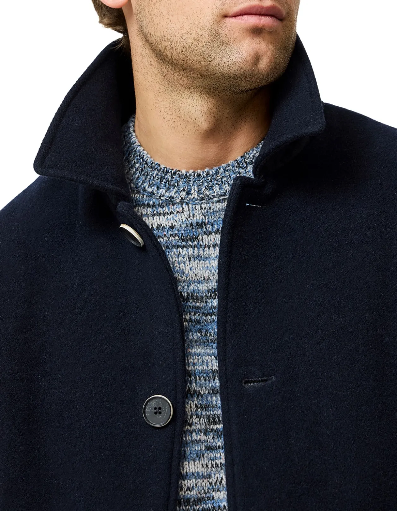 GARSTON COAT - MIDNIGHT