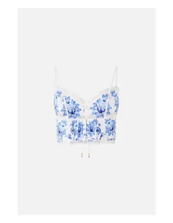 GATHERED BRALETTE