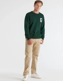 G BADGE Crew Neck Sweatshirt