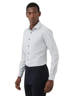 GEO DOBBY SLIM SHIRT