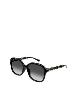 GG2061SA BLACK RECTANGLE SUNGLASSES