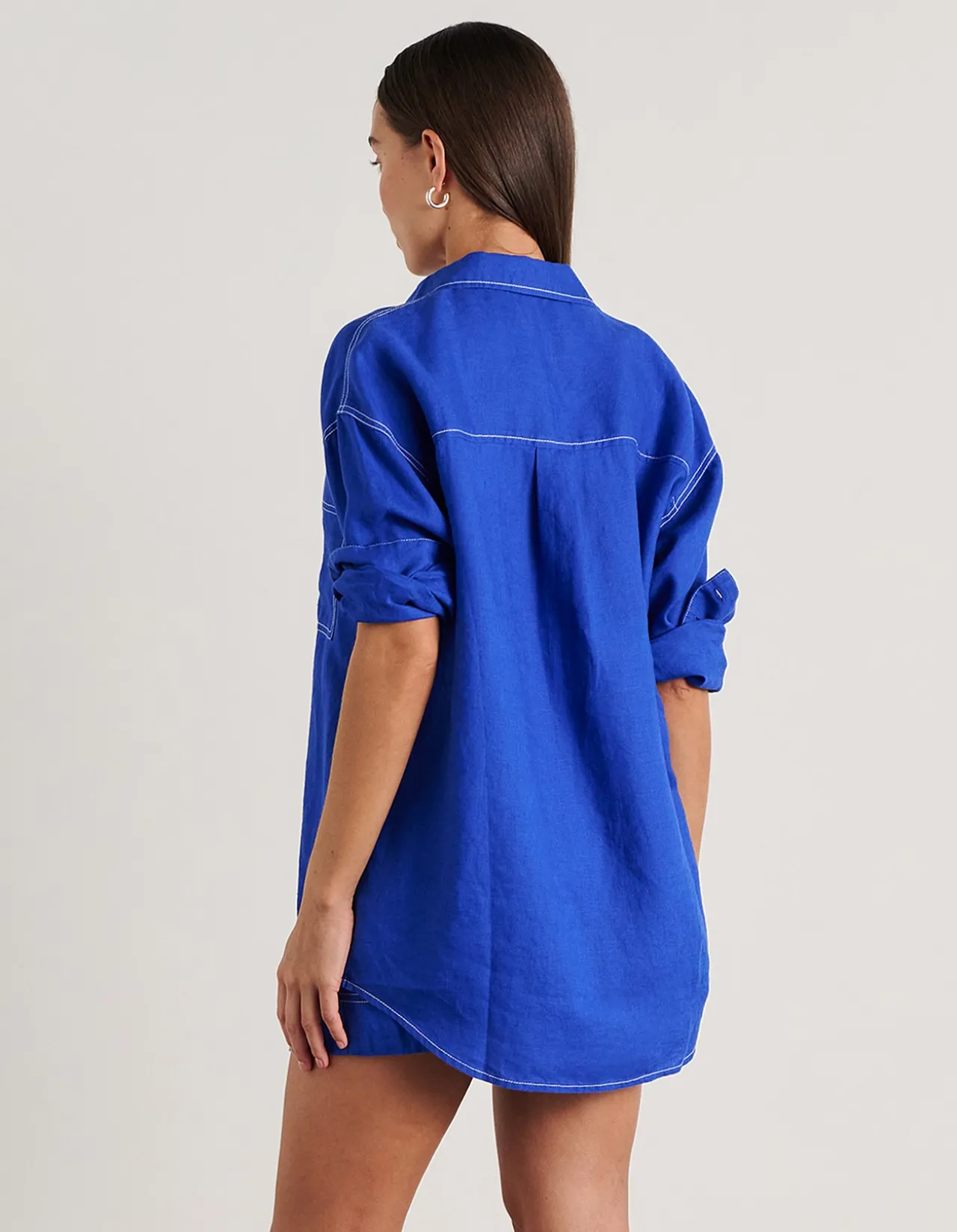 GIGI LINEN RELAXED LONG SLEEVE SHIRT