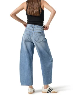Gigi Barrel Super High Rise Barrel Leg Jeans