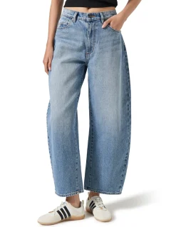 Gigi Barrel Super High Rise Barrel Leg Jeans