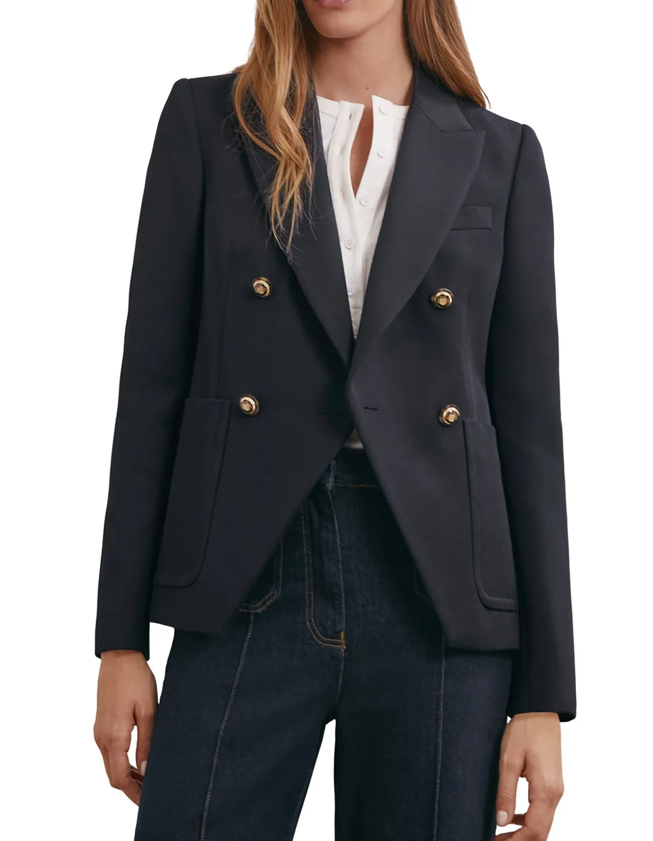Gigi Double Breasted Tailored Jacket