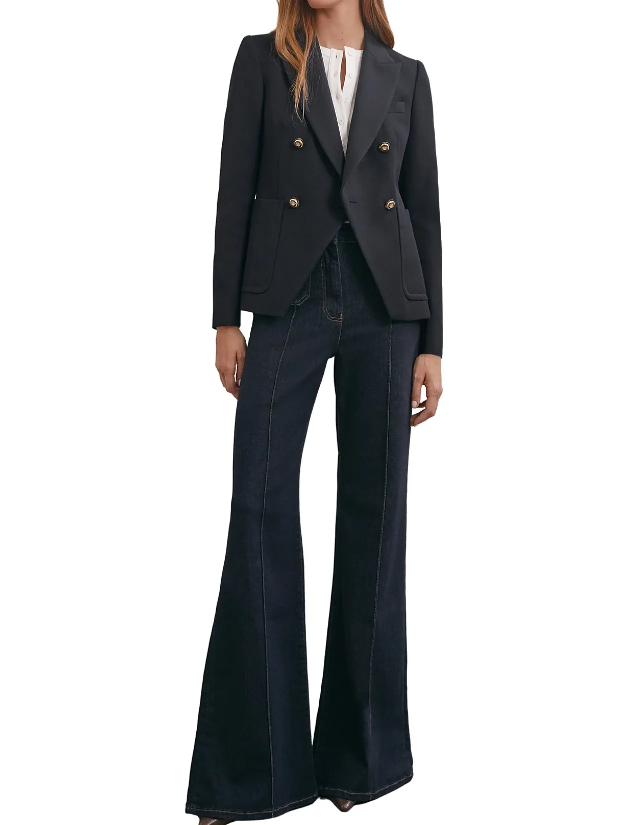 Gigi Double Breasted Tailored Jacket