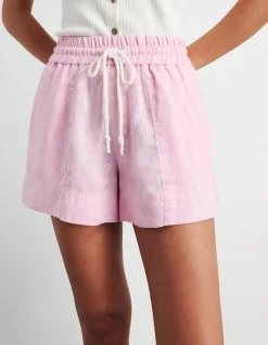 GIGI LINEN PULL ON SHORT