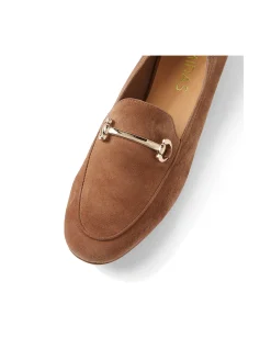 GINNAS LT CHOC SUEDE