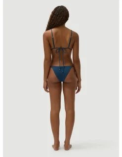 Giuseppe Beaded Mid Rise Bikini Bottoms
