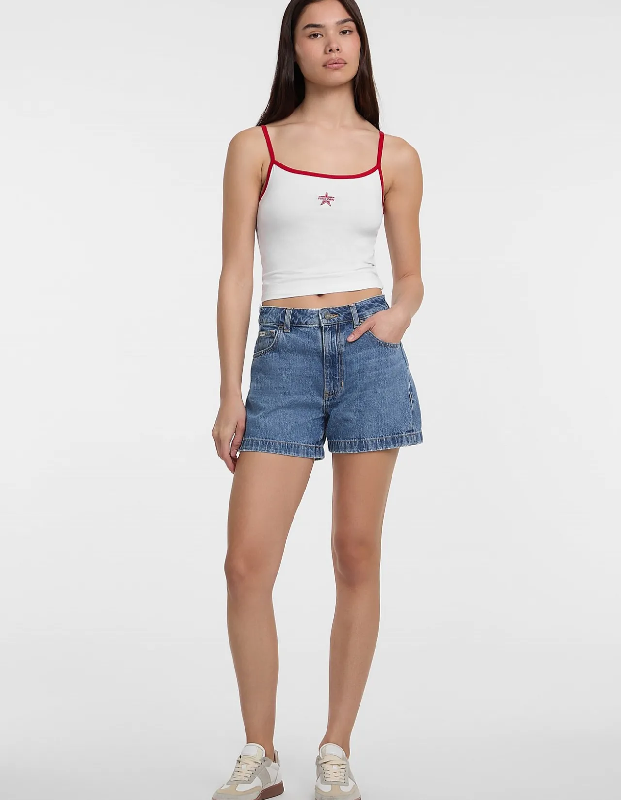 Gj Highwaist Mom Short