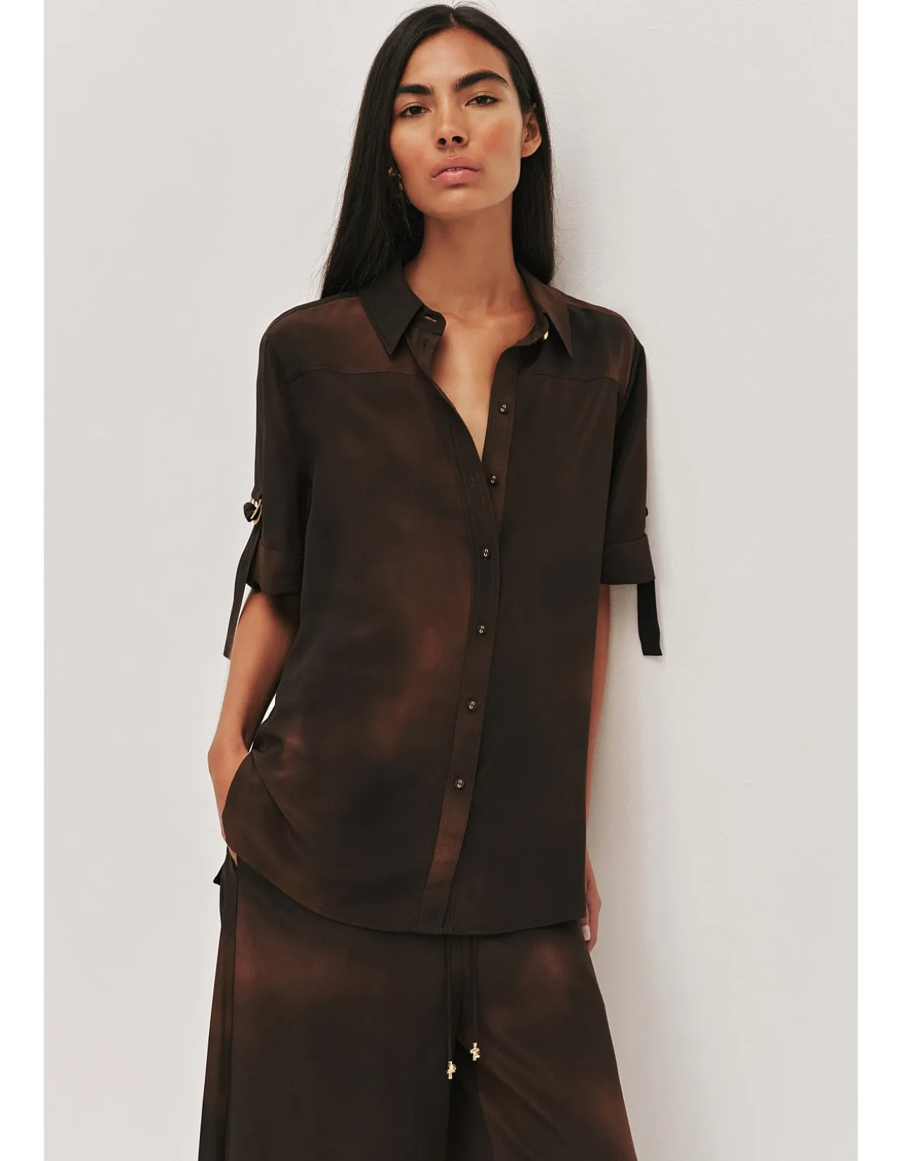 Glaze Silk Shirt