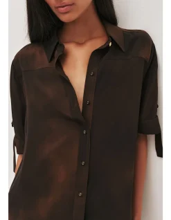 Glaze Silk Shirt