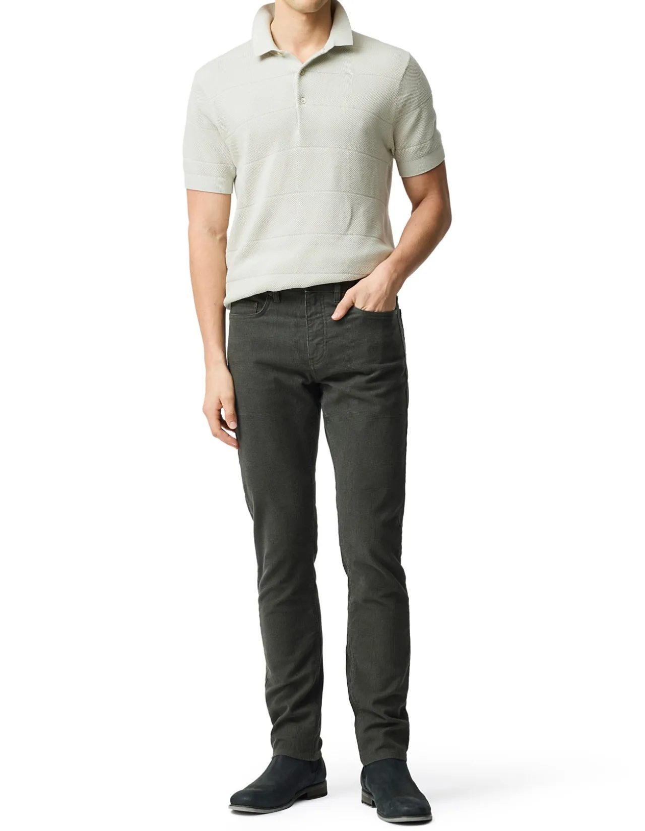 Glenvar Italian Stretch Straight Leg Jeans