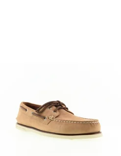 GOLD AO2EYE_MM NUBUCK BOAT SHOE