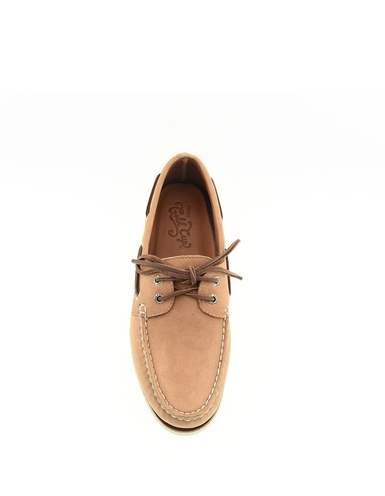 GOLD AO2EYE_MM NUBUCK BOAT SHOE