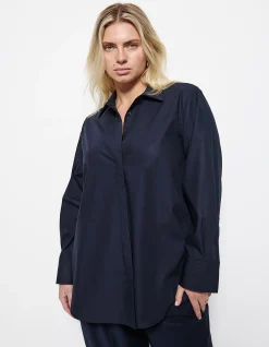 GOOD EARTH COTTON DEMI SHIRT