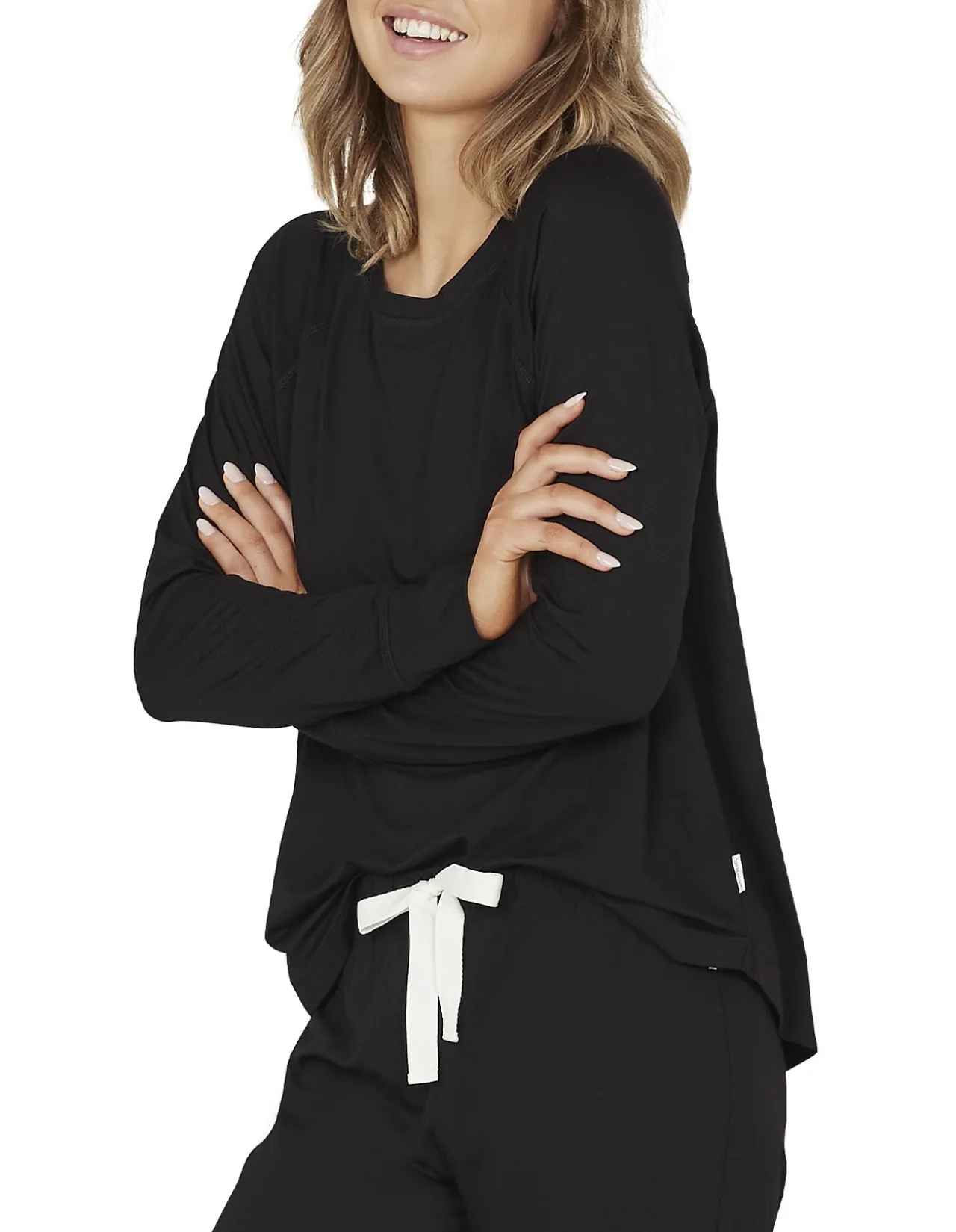 goodnight raglan sleep long sleeve top