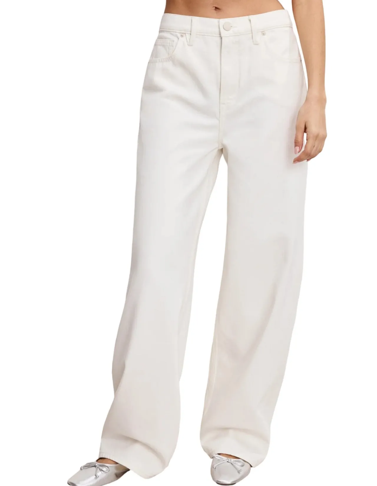 Good Standard Baggy Comfort Denim Wide Leg Jeans