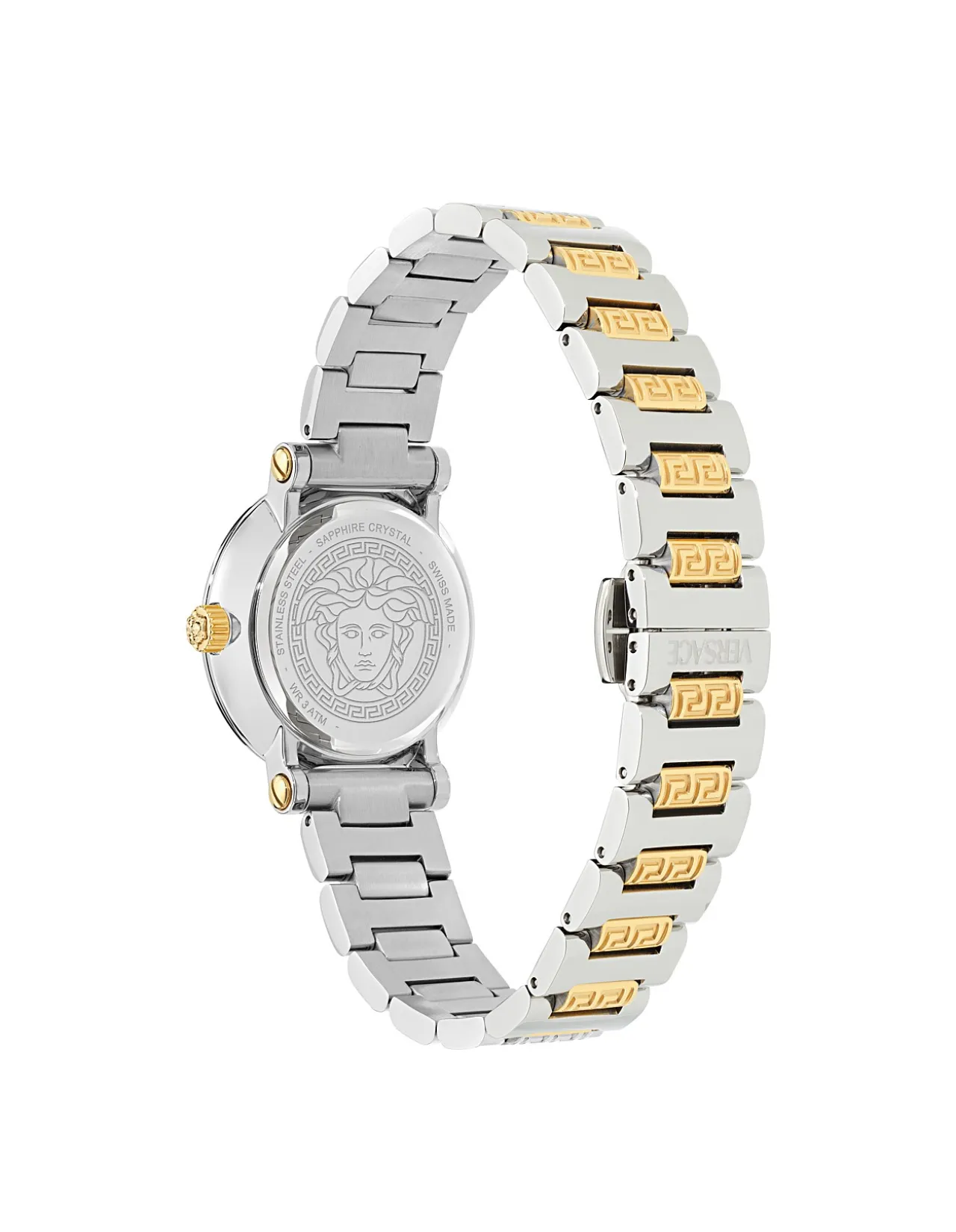 Greca Sphere Petite Green Guilloche Bracelet Watch