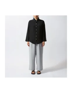 Grey Wide Leg Pant