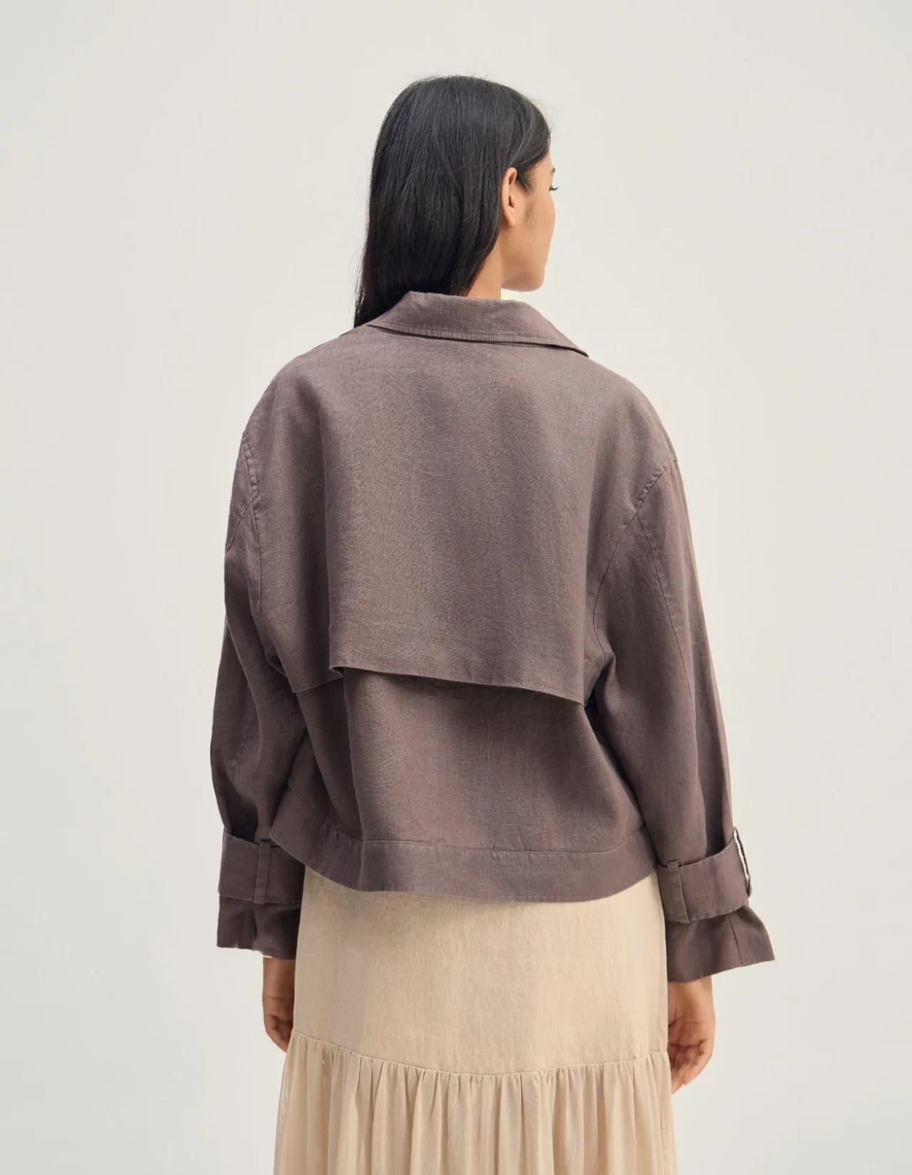 GRIFFIN LINEN BOMBER