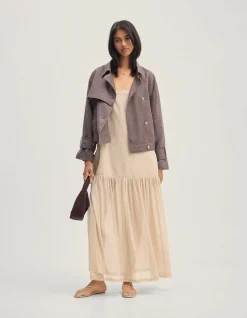 GRIFFIN LINEN BOMBER