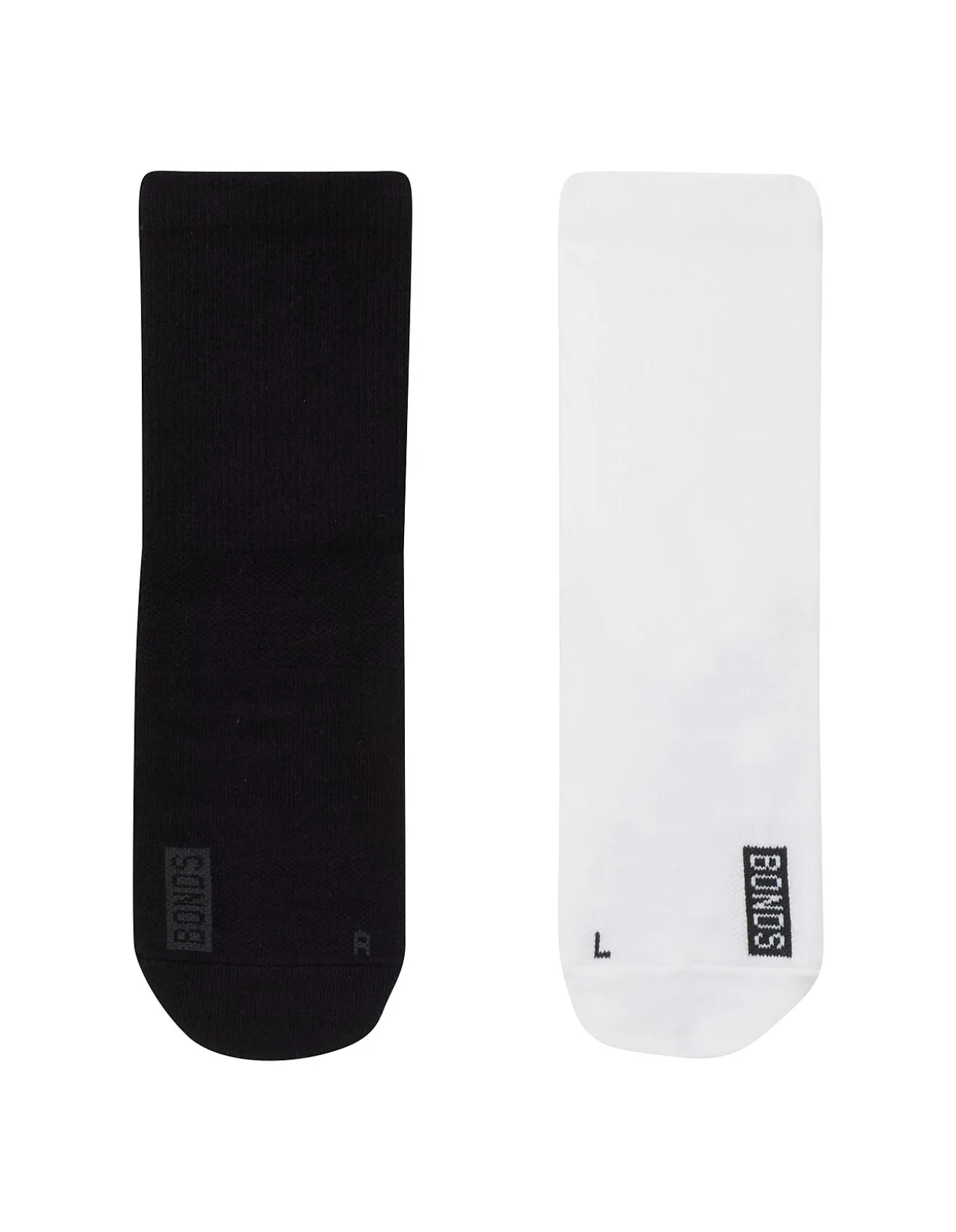 Grip Half Crew Non Slip Studio Socks 2 Pack