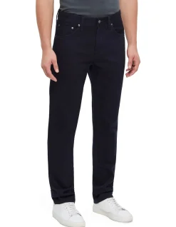 Gritty Jackson Mid Waist Straight Leg Jeans