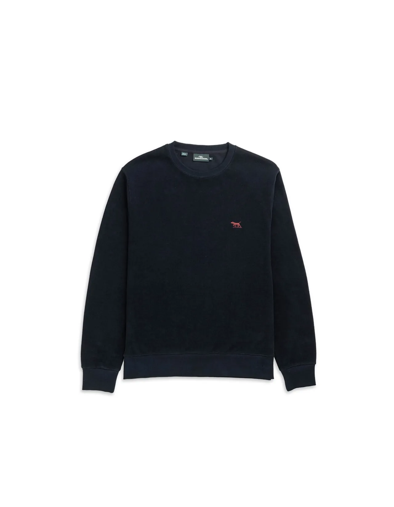 GUNN CREW NECK SWEAT - DEEP SEA