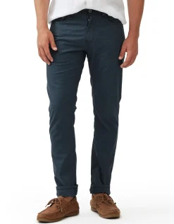 Gunn Straight Fit Micro Textured Stretch Jeans
