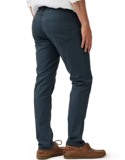 Gunn Straight Fit Micro Textured Stretch Jeans