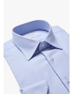 GUS FORMAL SHIRT - BLUE TWILL