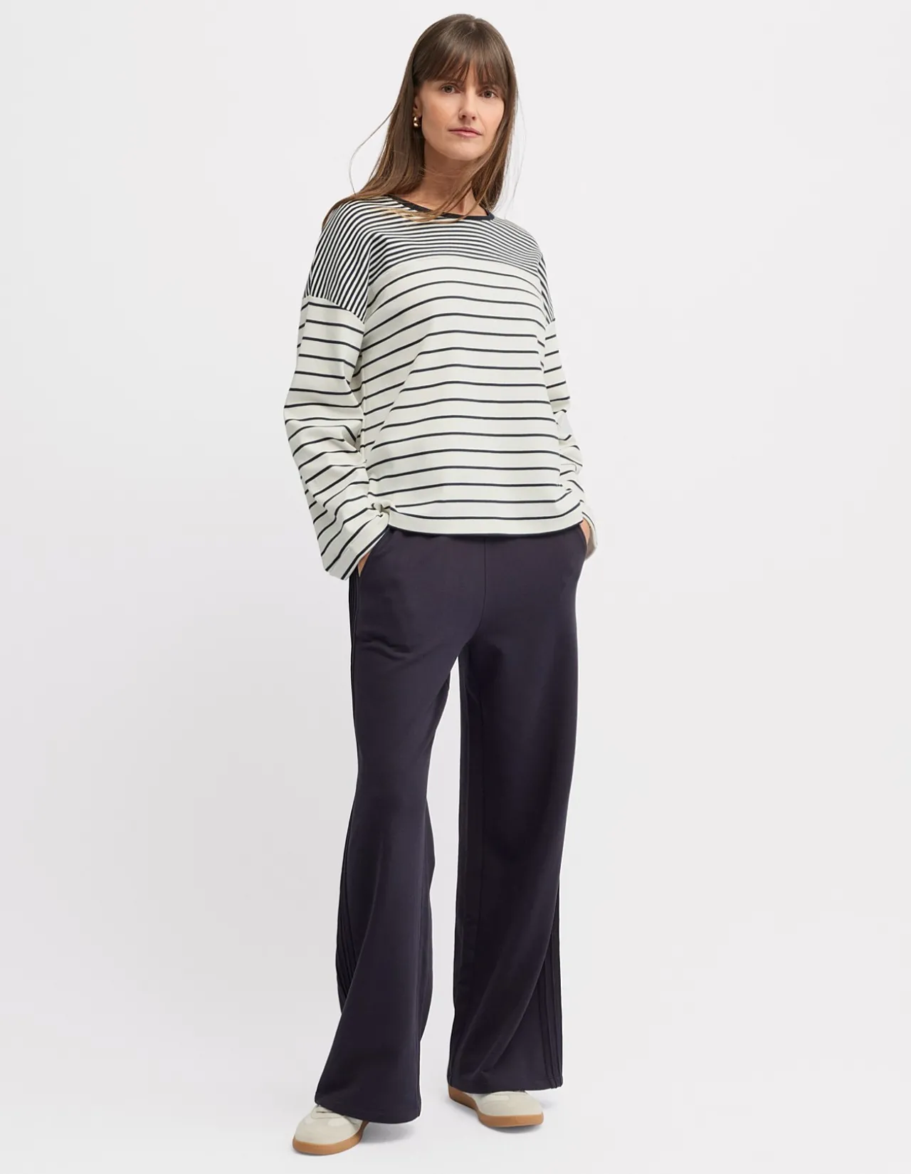 HALCYON STRIPED LONG SLEEVE TEE